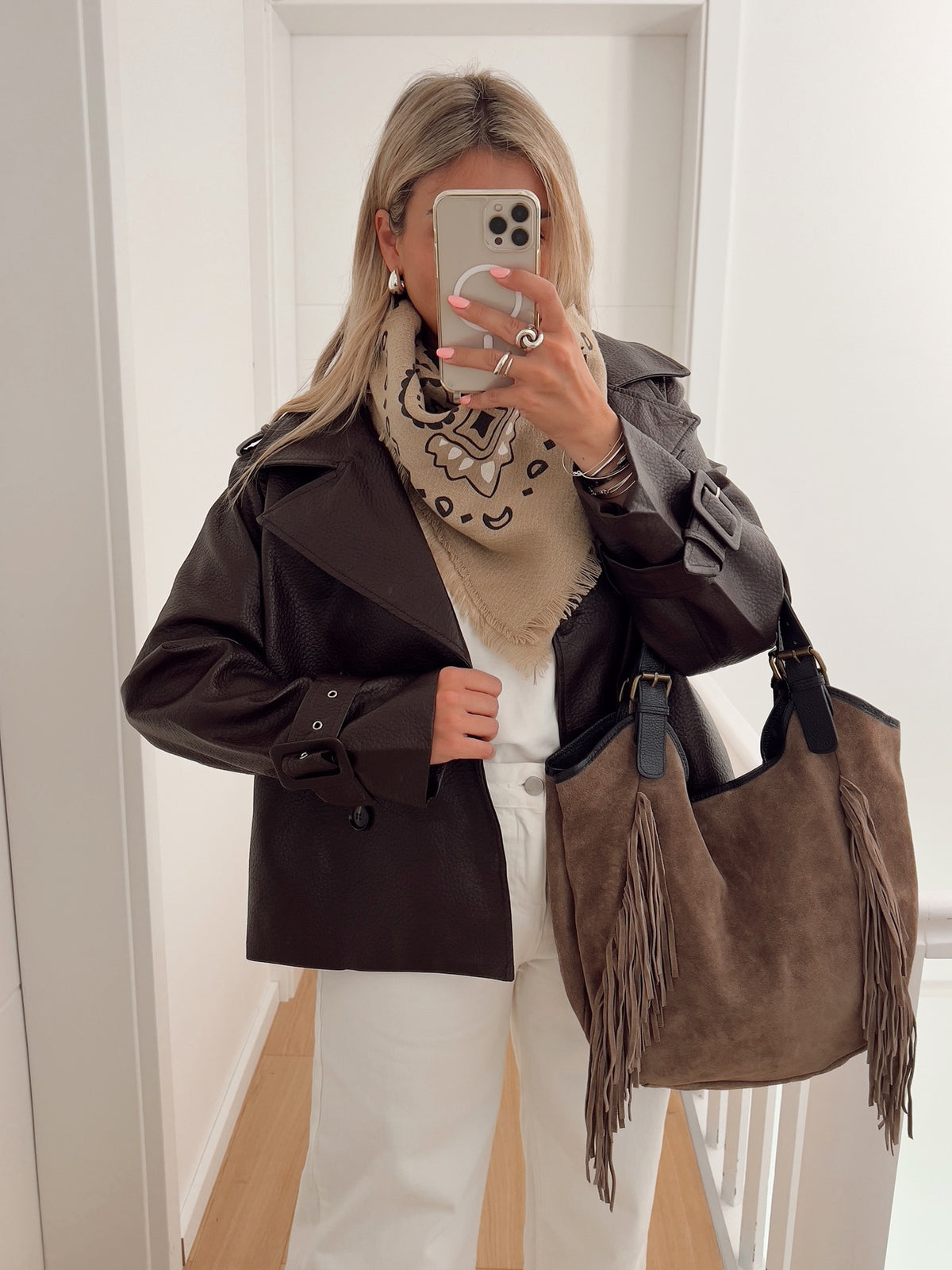 Foulard HAVEN Beige