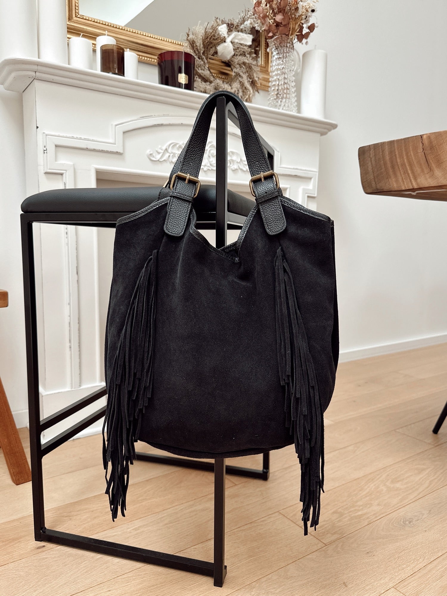 Sac SUEDE Noir