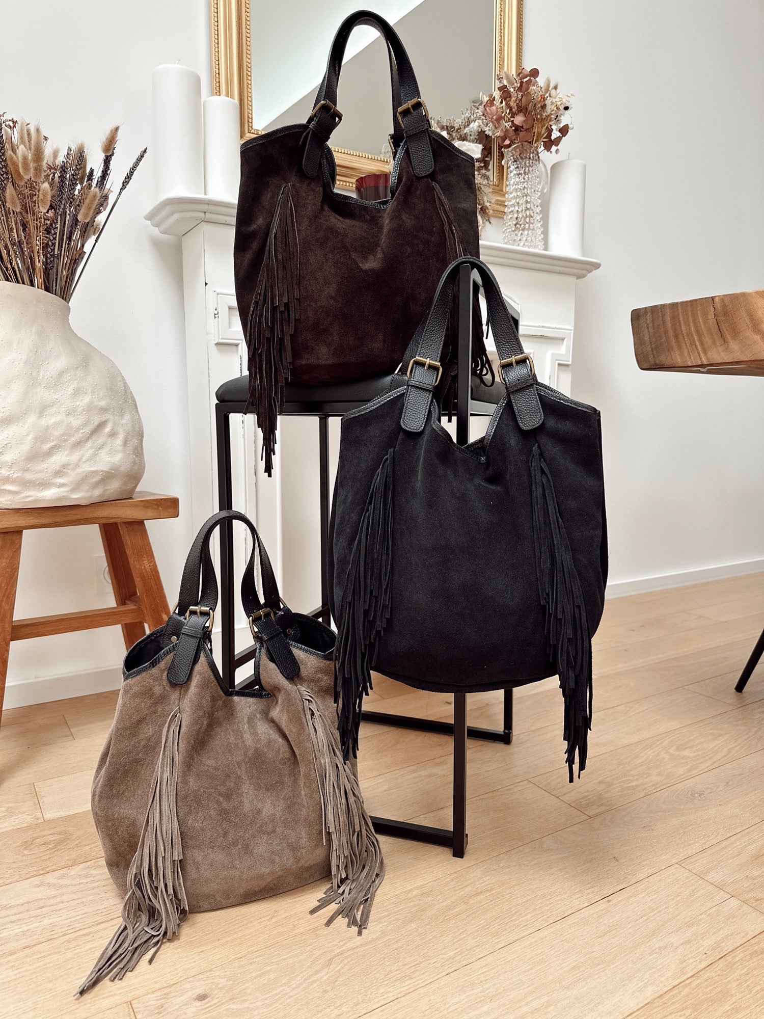 Sac SUEDE Noir