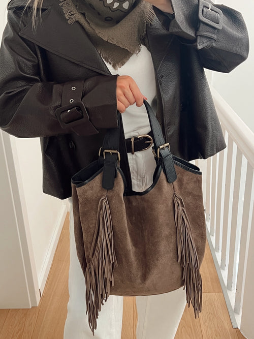 Sac SUEDE Beige