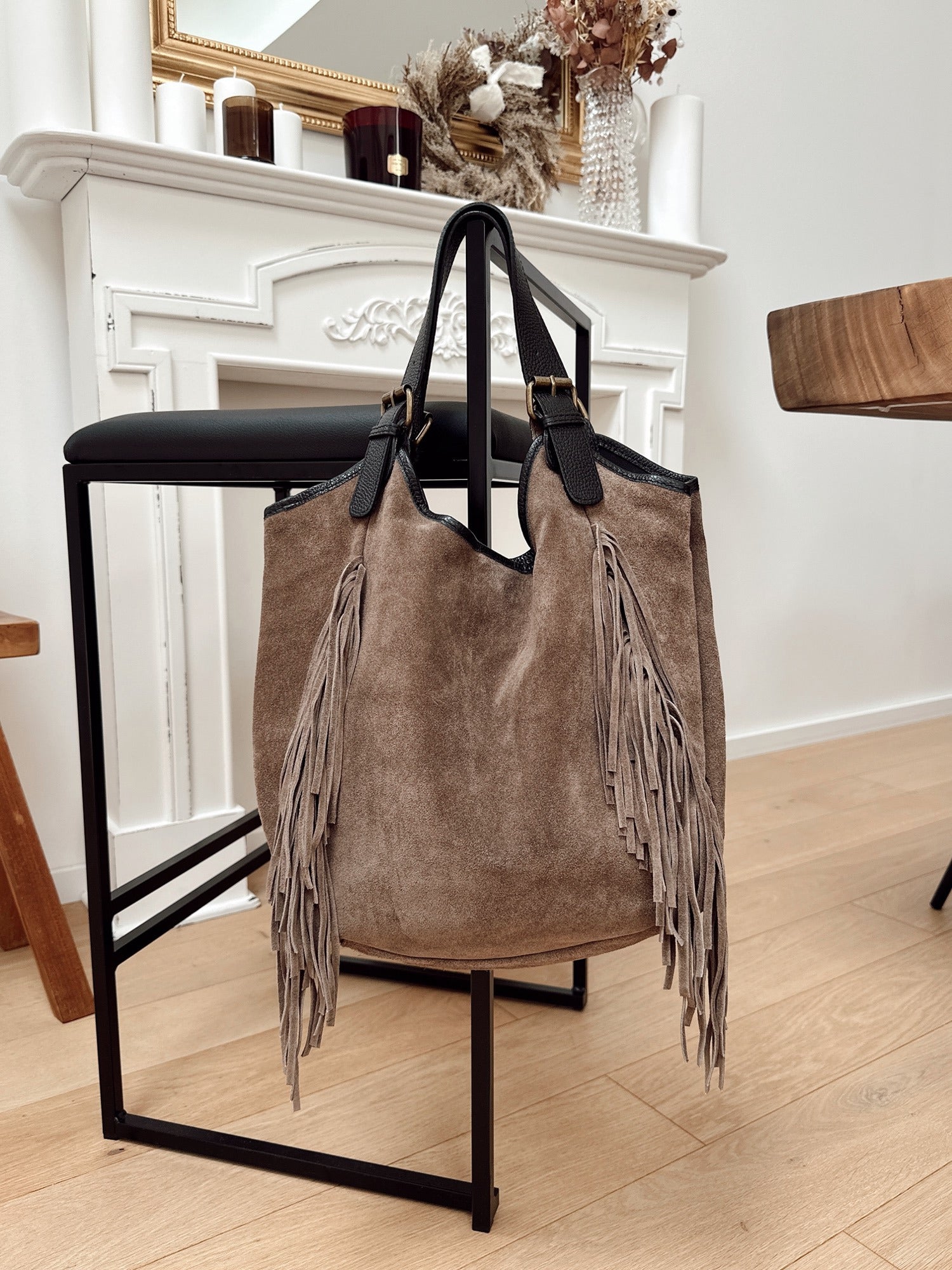 Sac SUEDE Beige