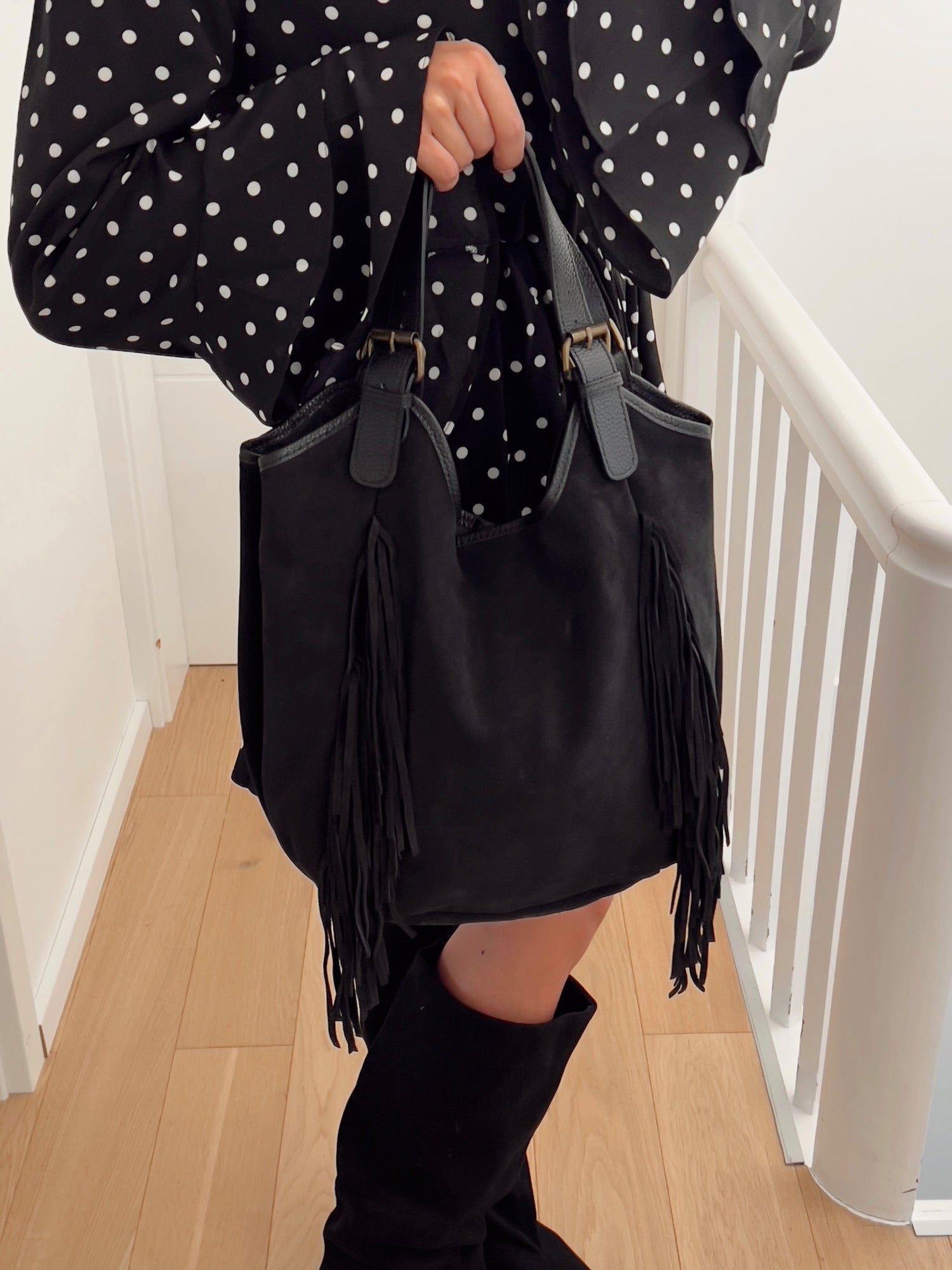 Sac SUEDE Noir