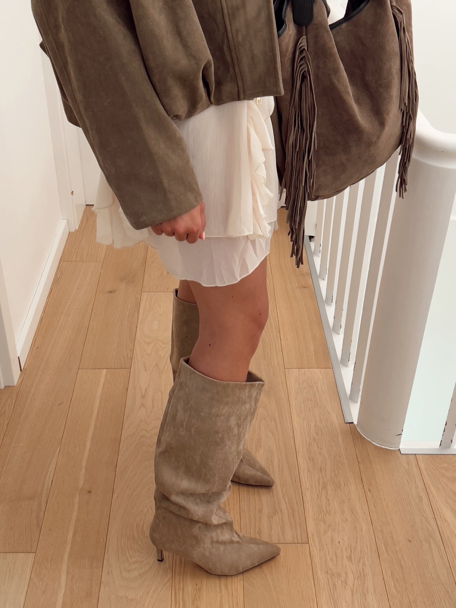 Bottes SOLANGE Beige