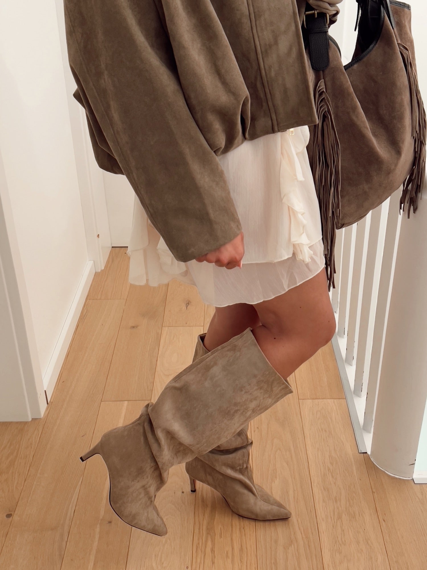 Bottes SOLANGE Beige