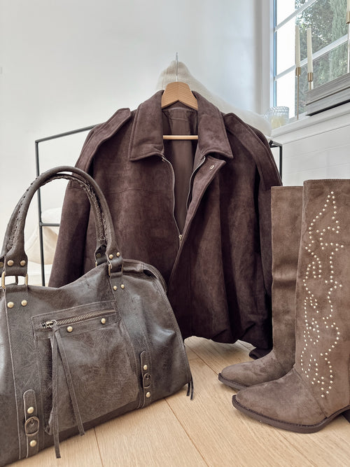 Veste THÉA Marron