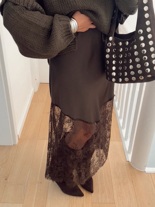 Jupe GAIA Marron
