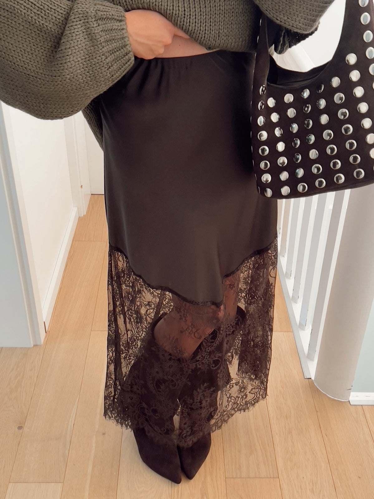 Jupe GAIA Marron