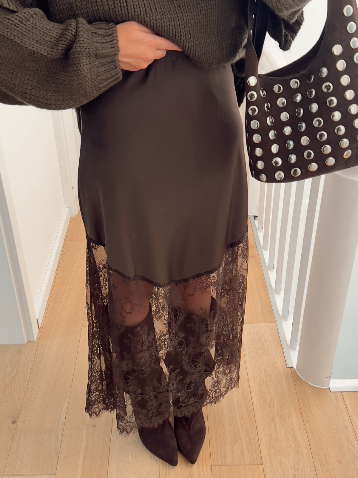 Jupe GAIA Marron