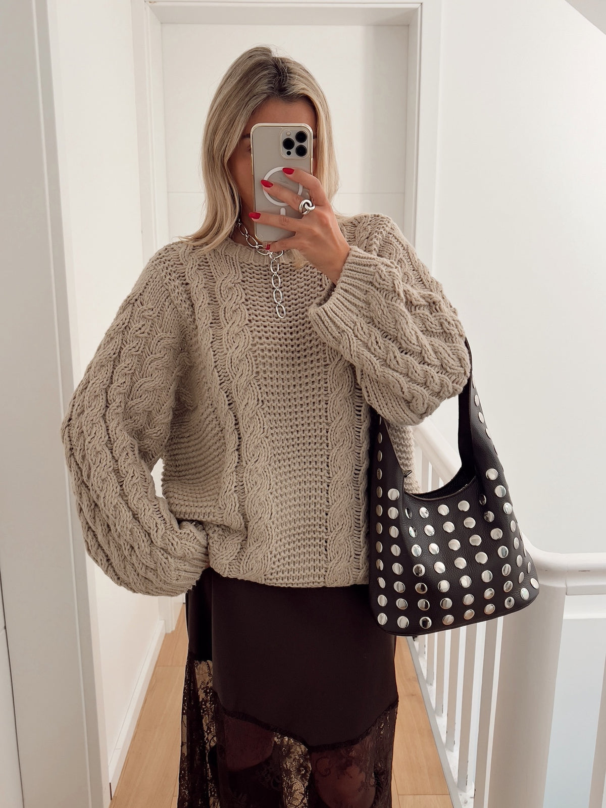 Pull HERMEL Beige