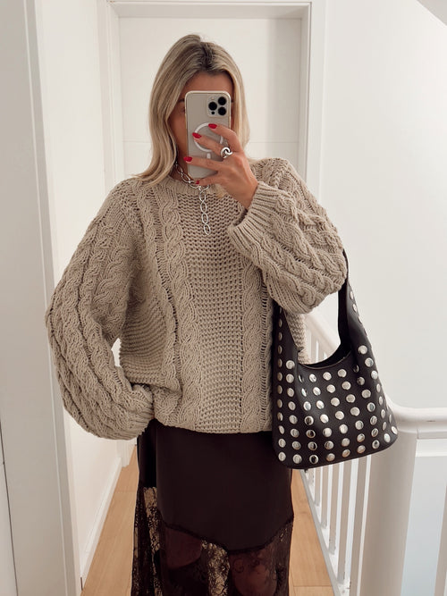 Pull HERMEL Beige