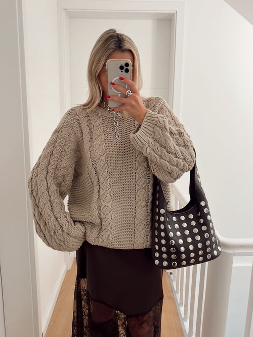 Pull HERMEL Beige