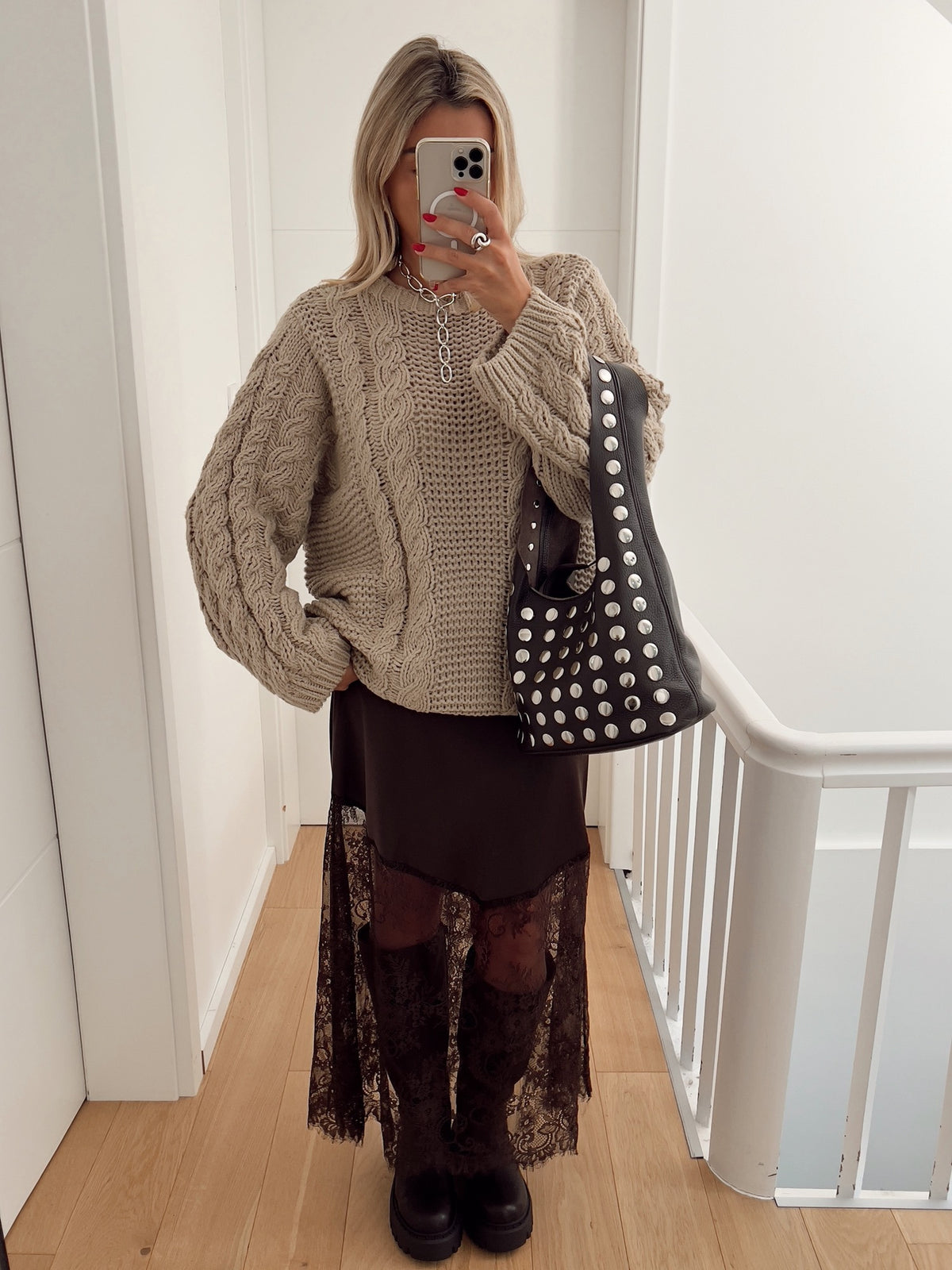 Pull HERMEL Beige