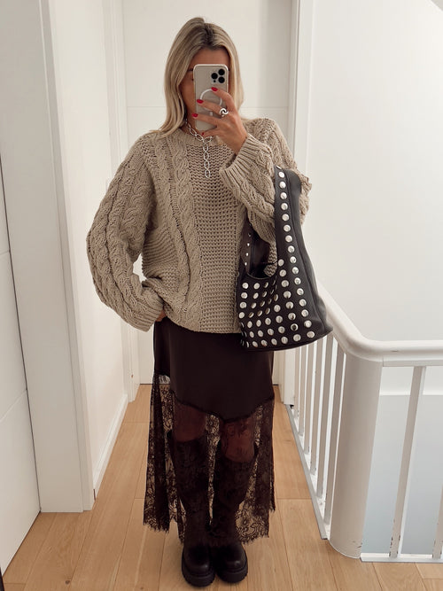 Pull HERMEL Beige