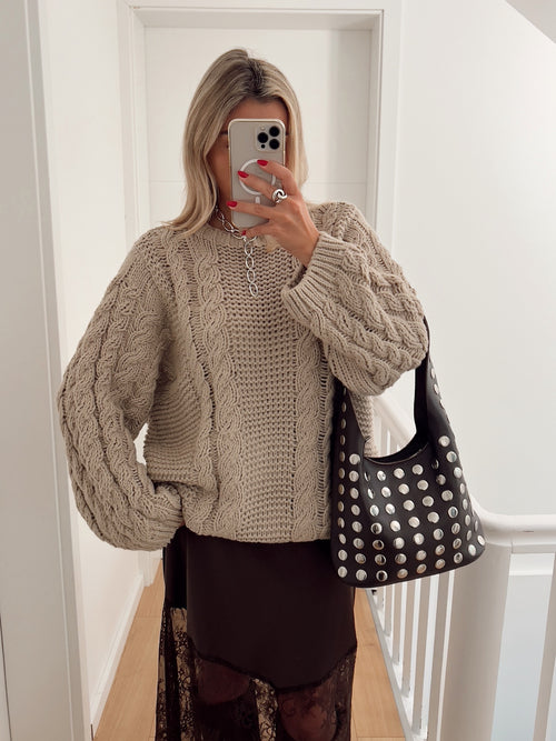 Pull HERMEL Beige