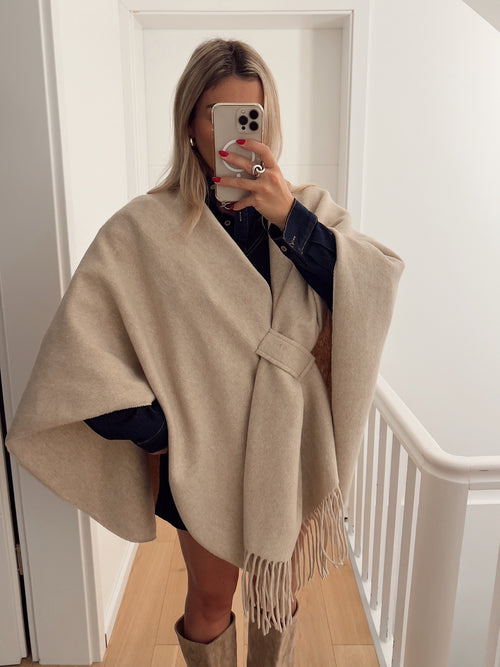 Poncho VIENNE Beige