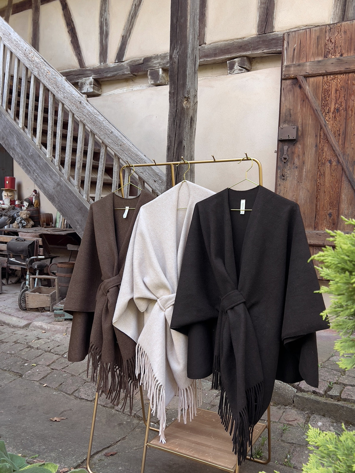 Poncho VIENNE Beige