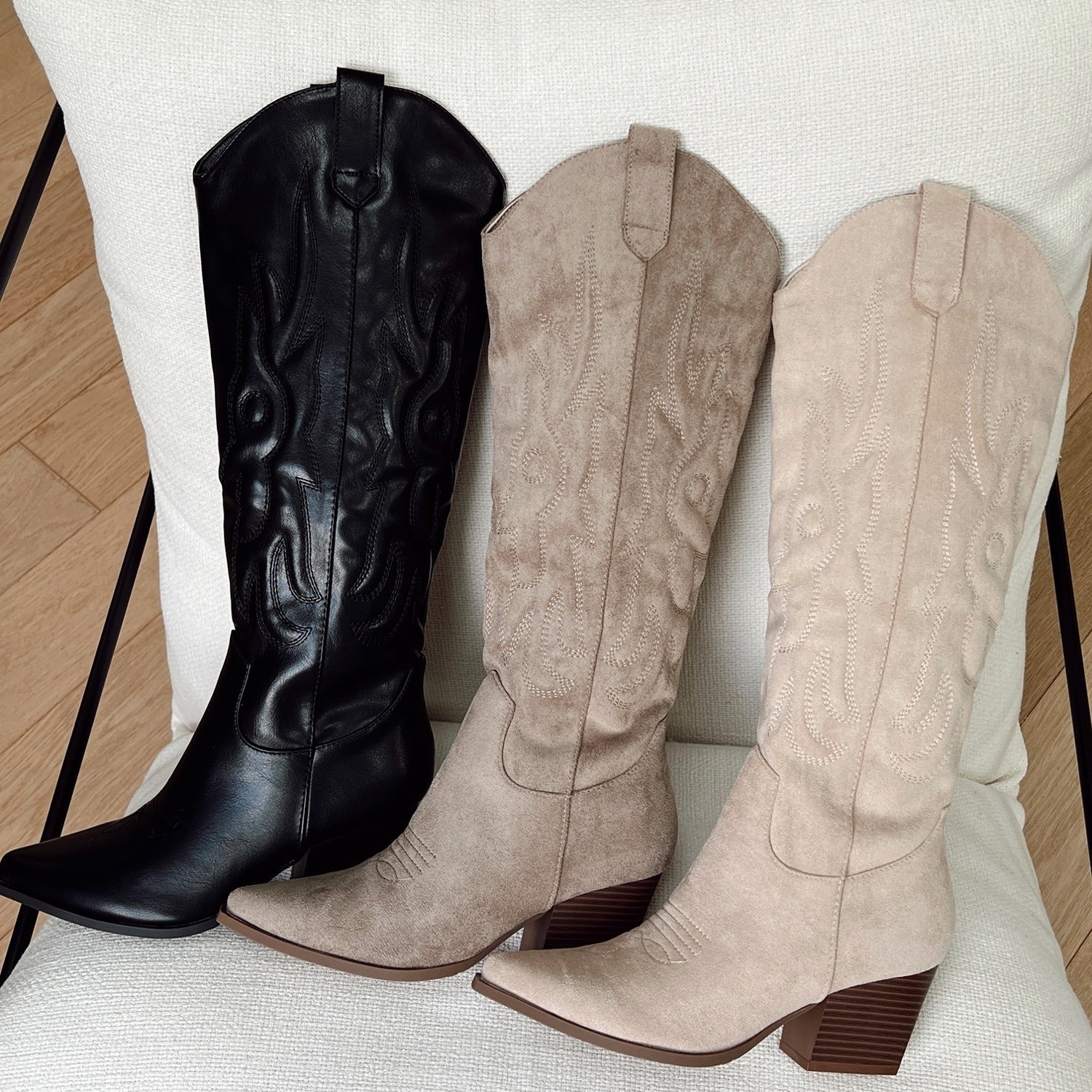 Santiags DUSTY Beige