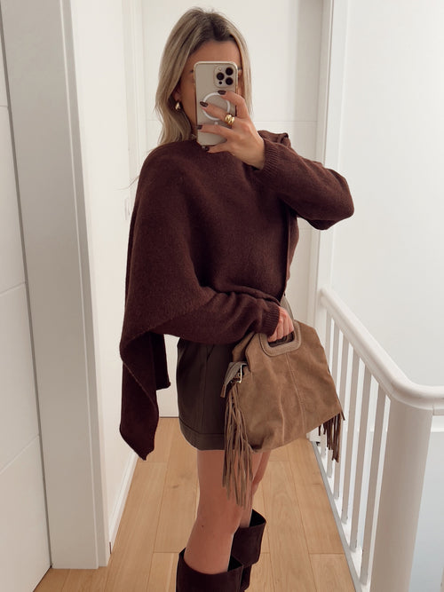 Pull LIVIO Marron