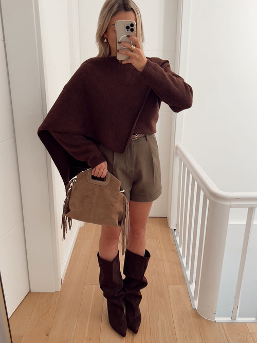 Pull LIVIO Marron