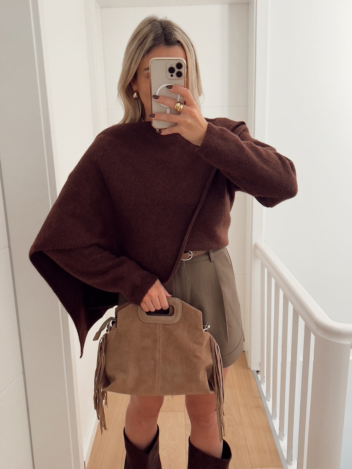Pull LIVIO Marron