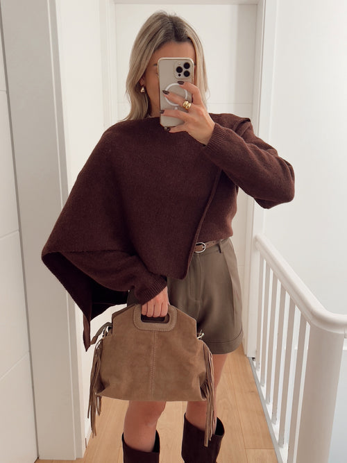 Pull LIVIO Marron