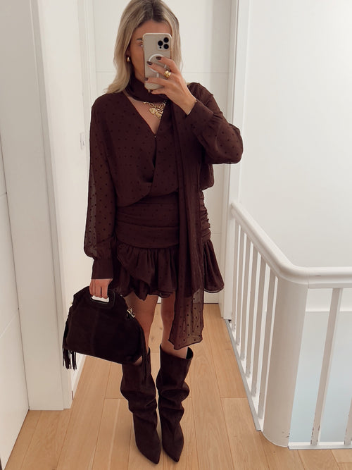 Robe NASTRI Marron