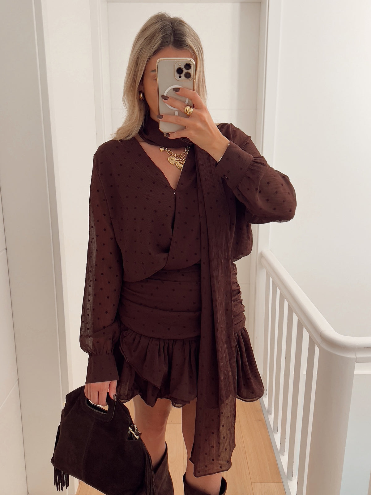 Robe NASTRI Marron