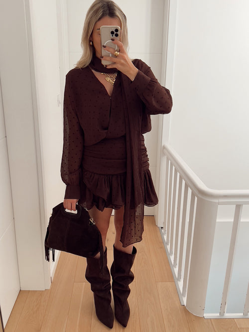 Robe NASTRI Marron