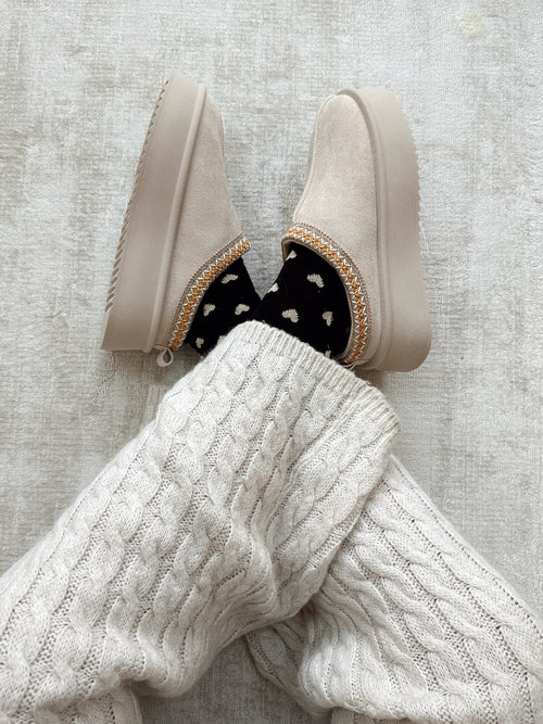 Bottines CASSA Beige