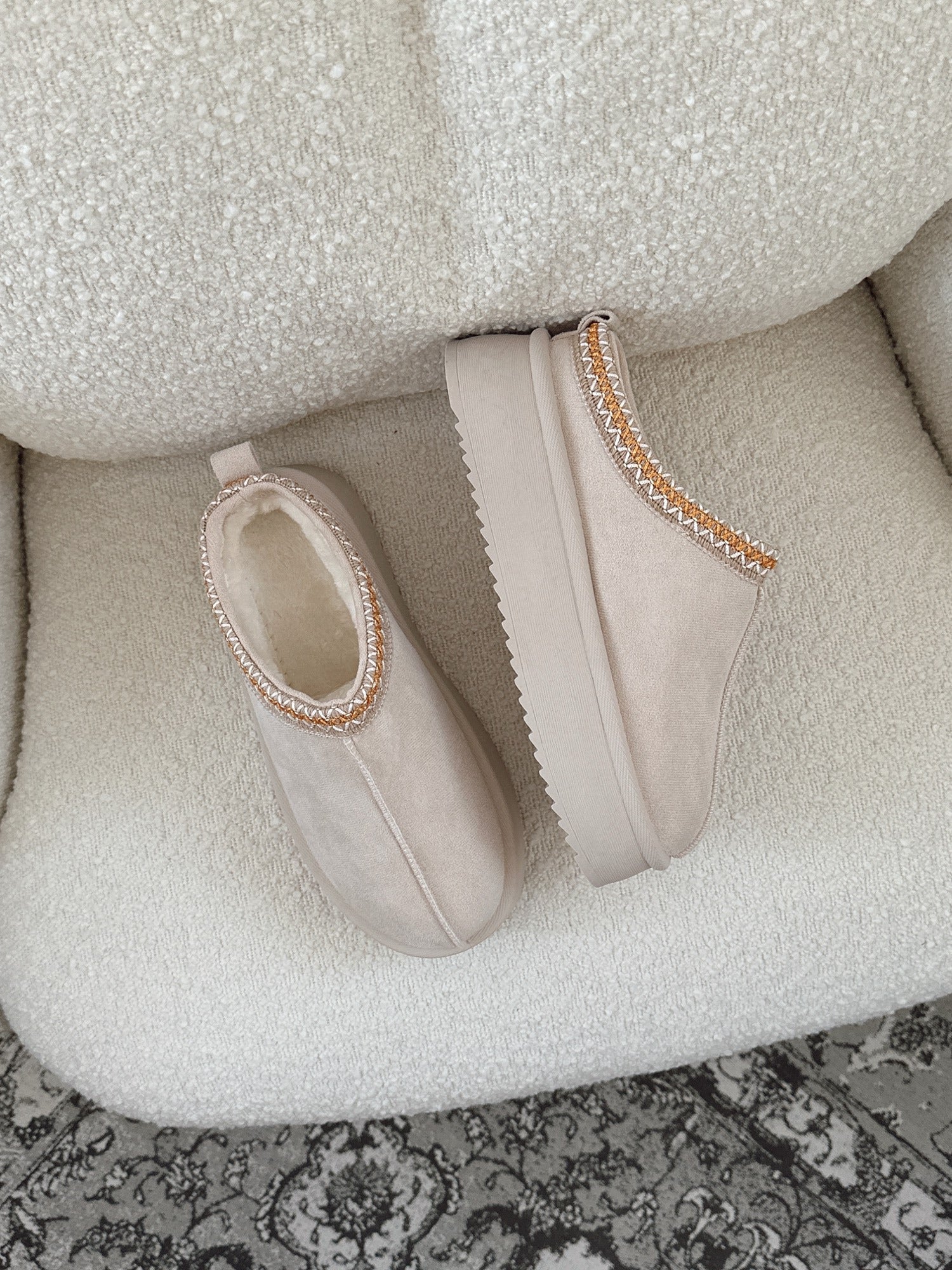 Bottines CASSA Beige