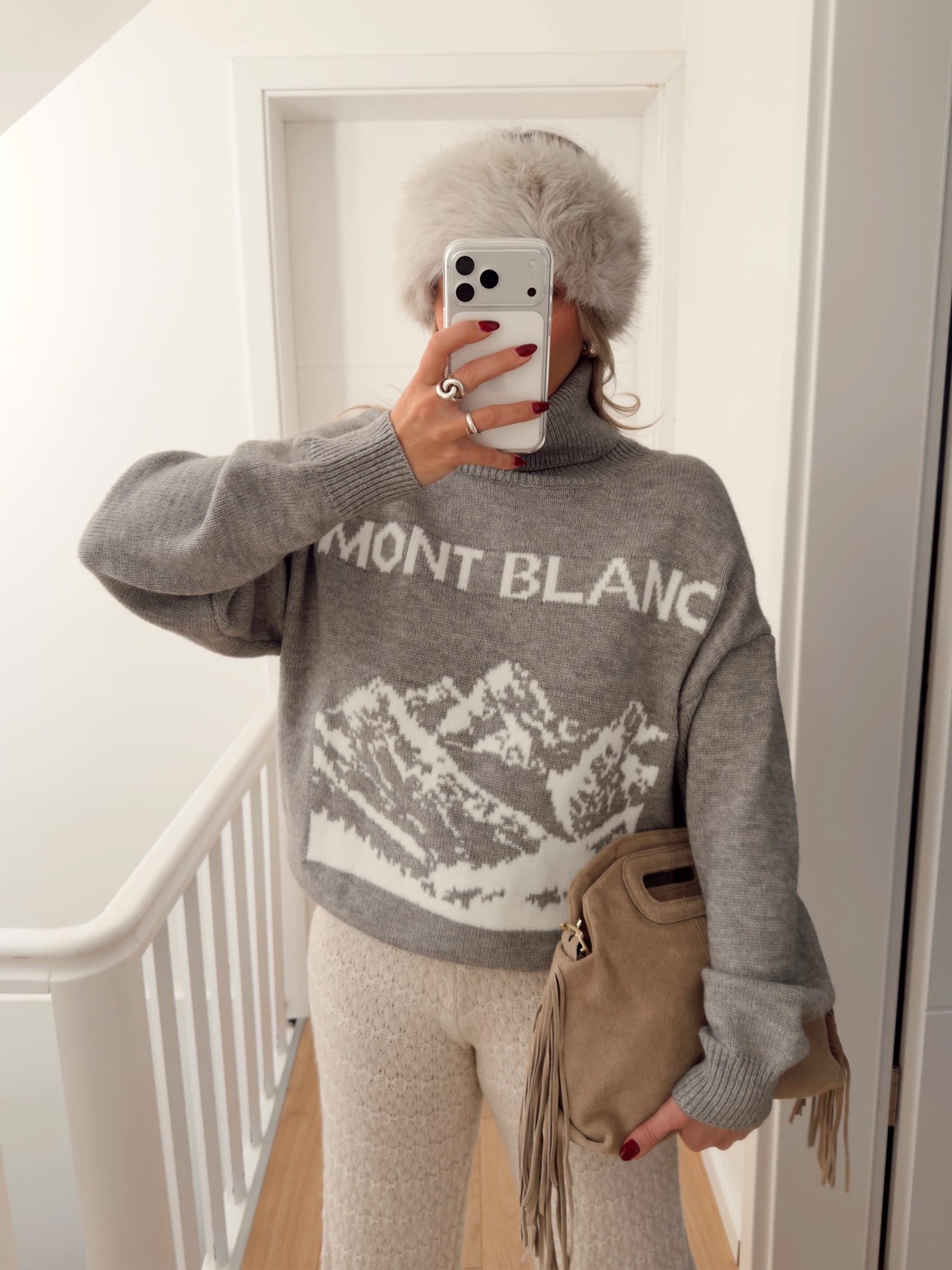 Pull MONT BLANC Gris