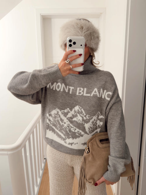 Pull MONT BLANC Gris