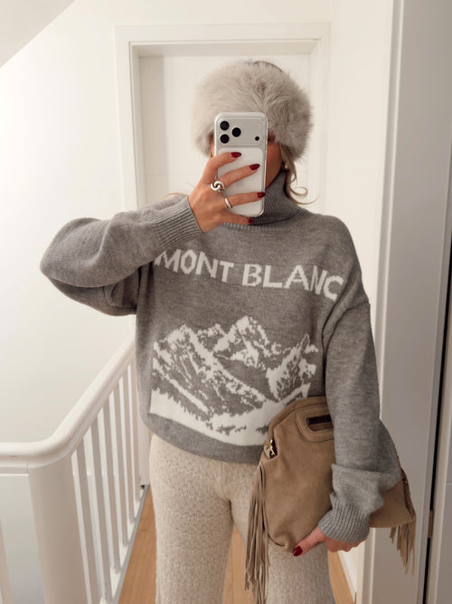 Pull MONT BLANC Gris