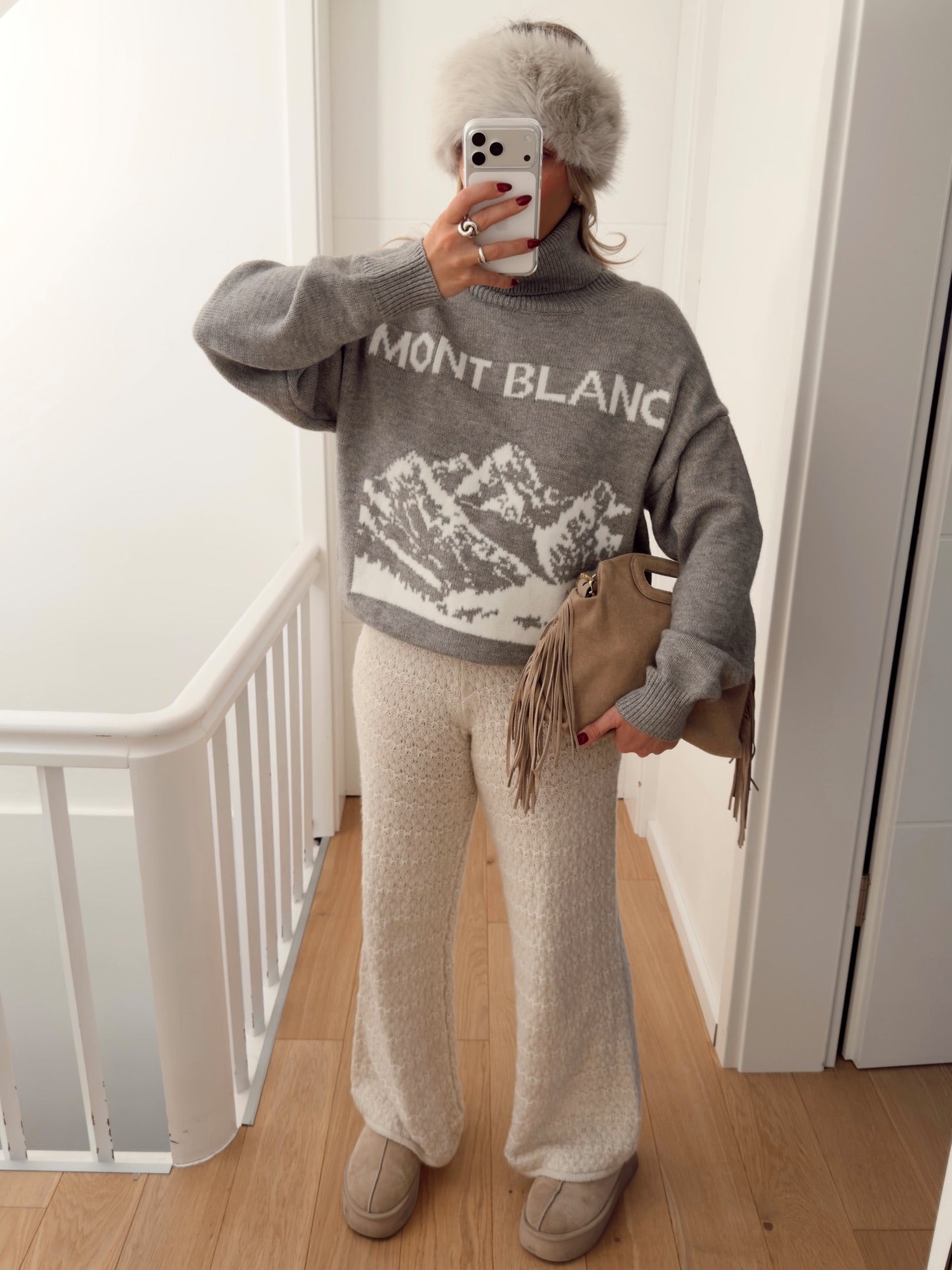 Pull MONT BLANC Gris