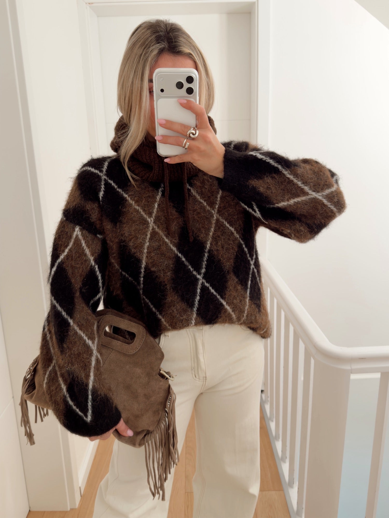 Pull AMILLY Marron