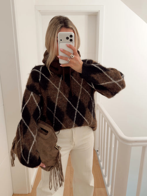 Pull AMILLY Marron