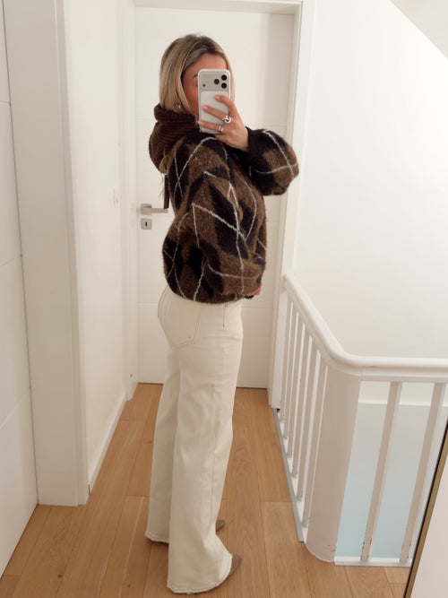 Pull AMILLY Marron