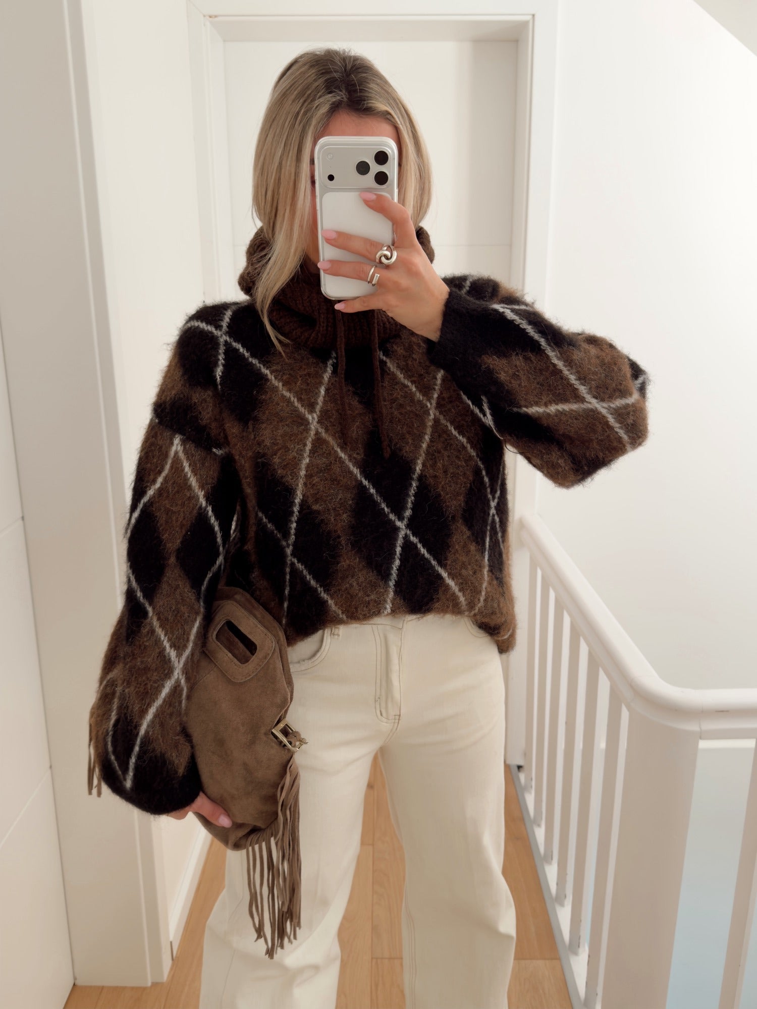 Pull AMILLY Marron