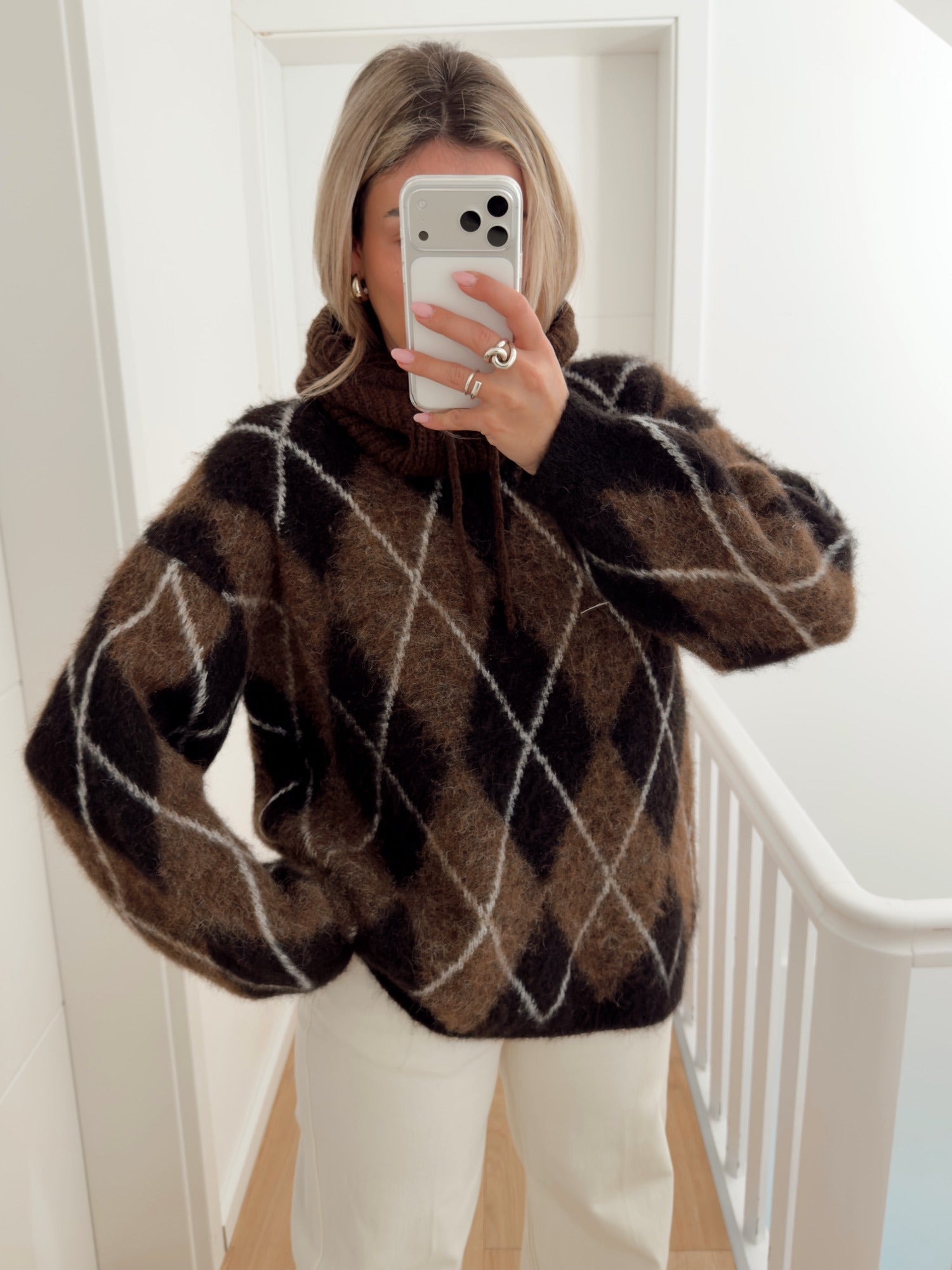 Pull AMILLY Marron