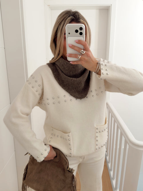 Foulard PAVINA Beige