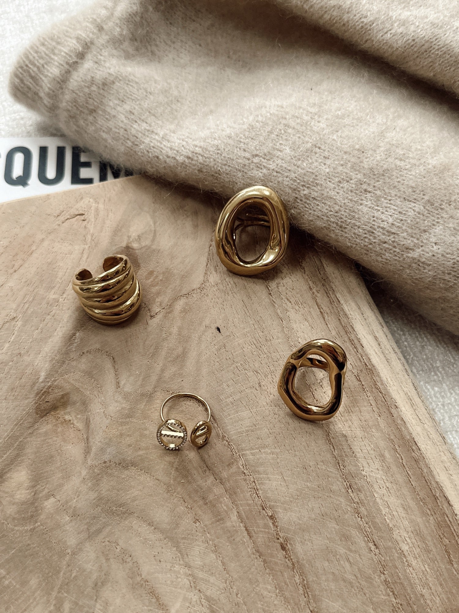 Bague NOEA Doré
