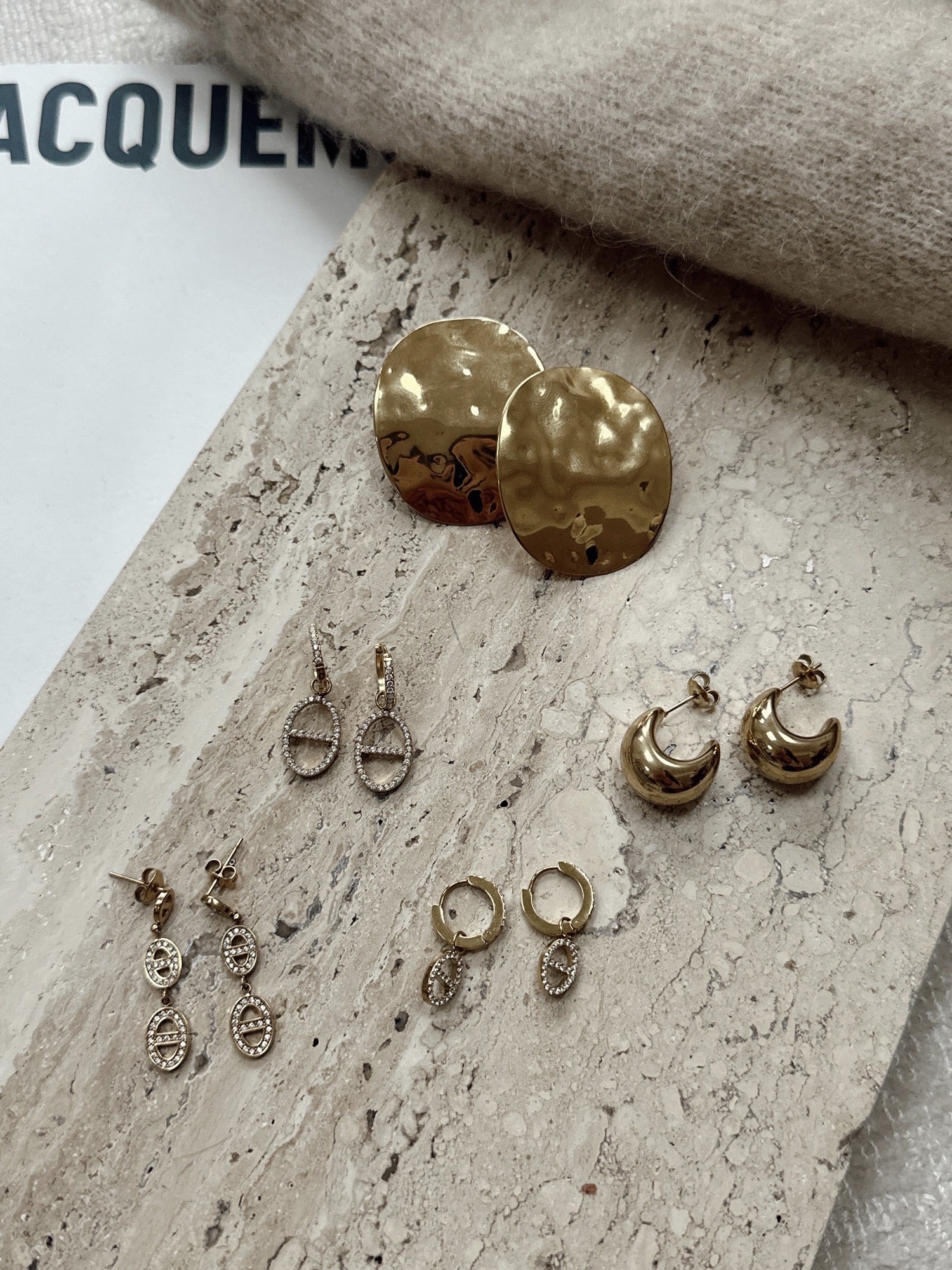 Boucles d'oreilles MASSERIA Doré