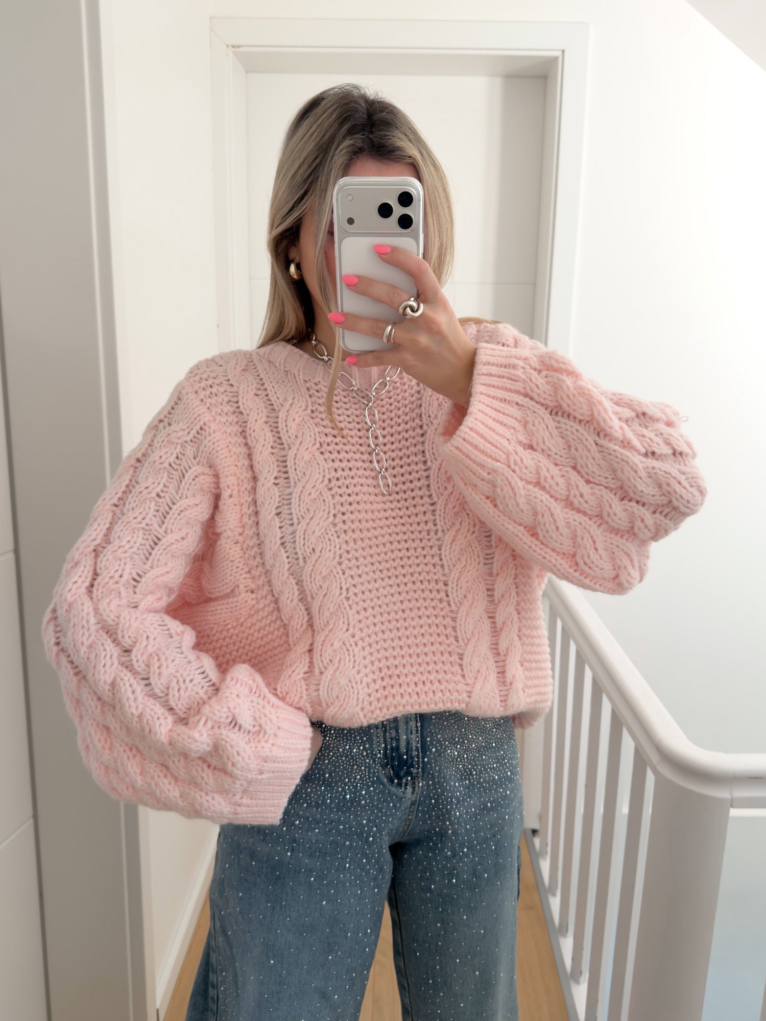 Pull HERMEL Rose