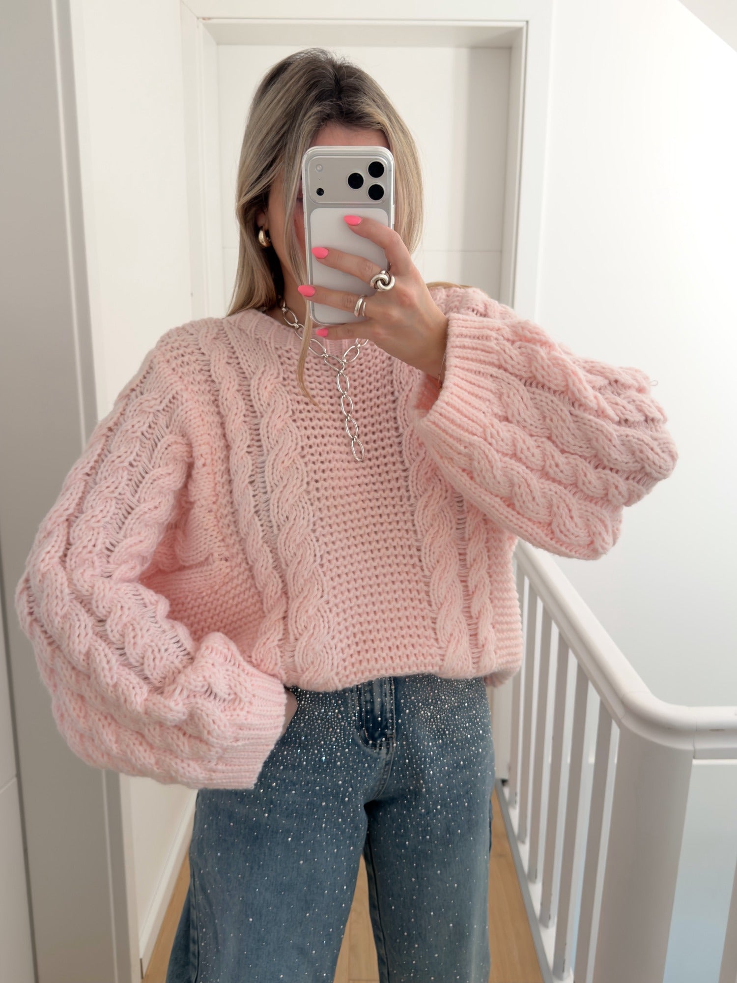 Pull HERMEL Rose
