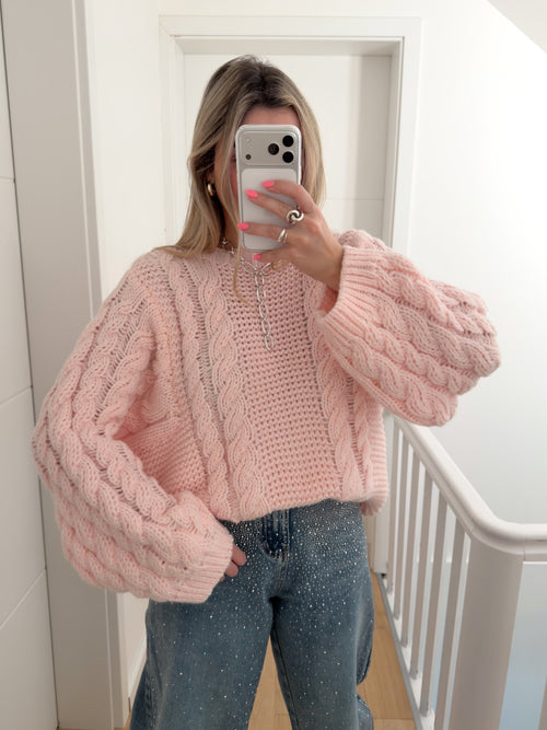 Pull HERMEL Rose
