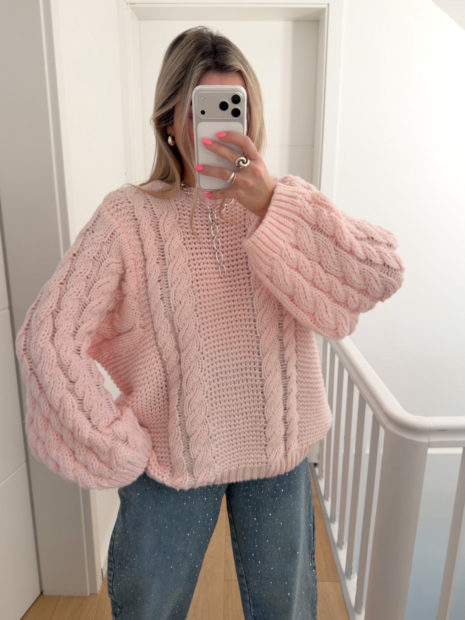 Pull HERMEL Rose