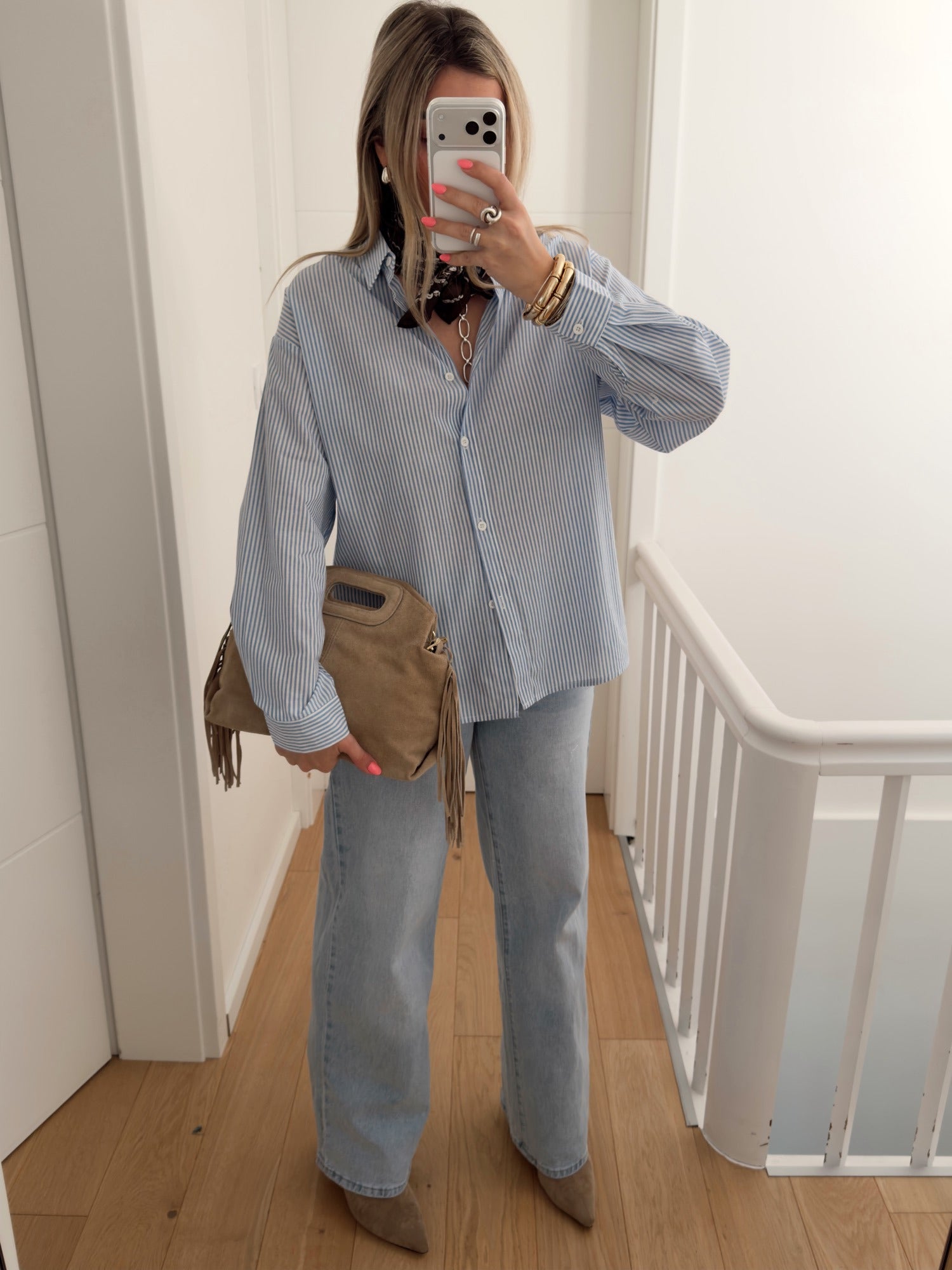 Chemise MARIAMA Bleu