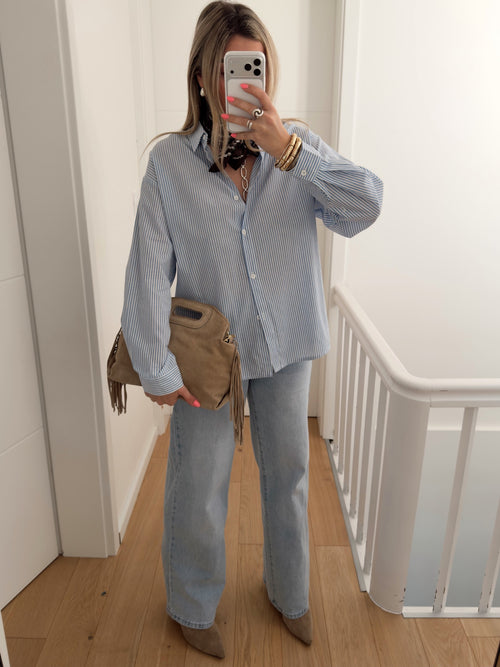 Chemise MARIAMA Bleu
