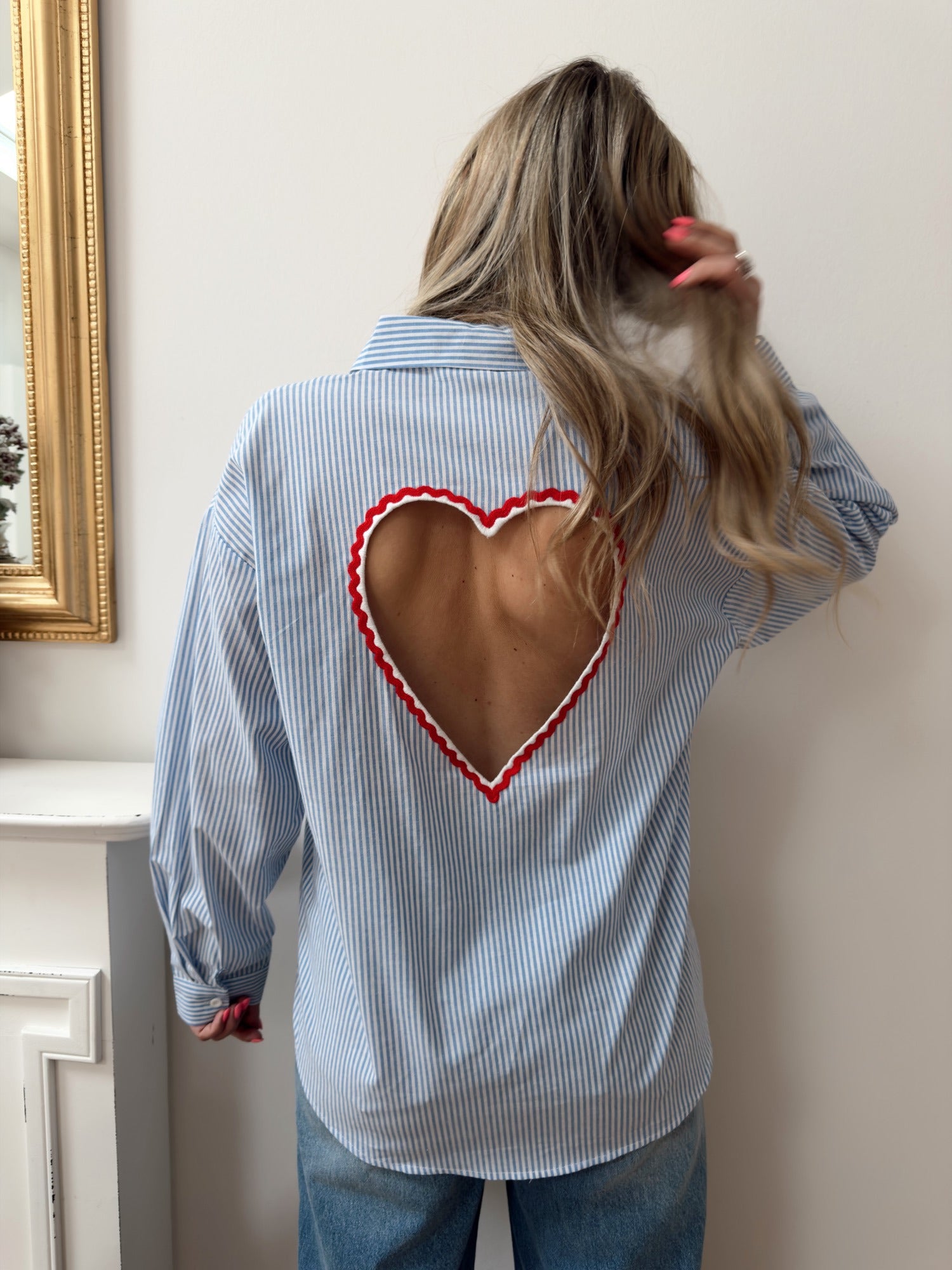 Chemise MARIAMA Bleu