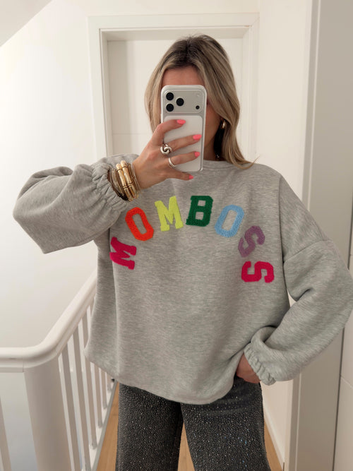 Pull MOM BOSS Gris